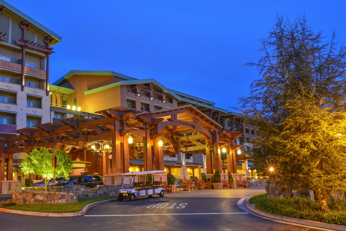 DVC Properties | Grand Californian Exterior and Entrance
