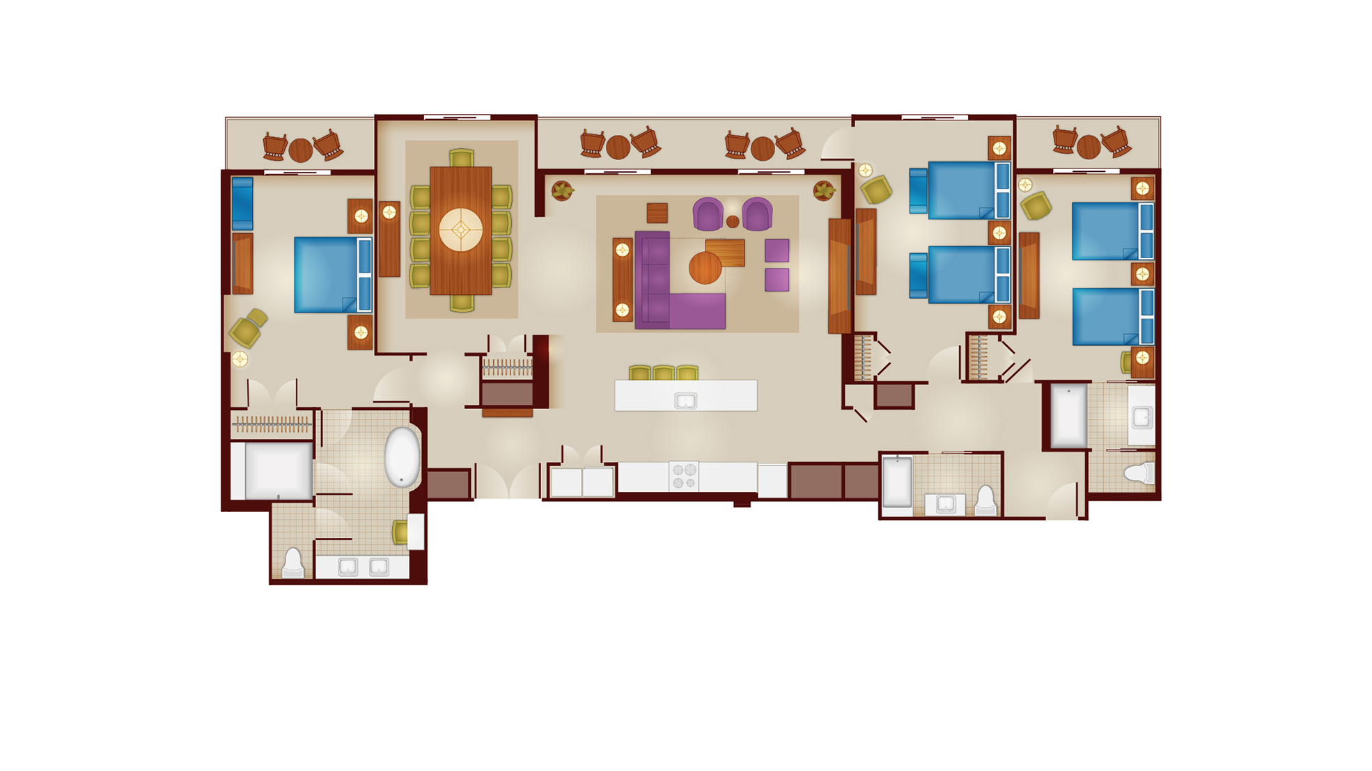 Riviera - Grand Villa Floor Plan