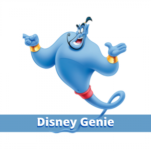 Disney Genie App | Image of Genie from Aladdin