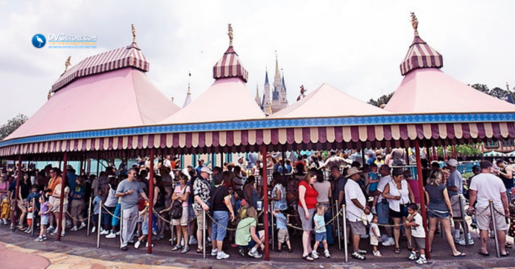 Disney's Rope Drop | People Waiting in Line