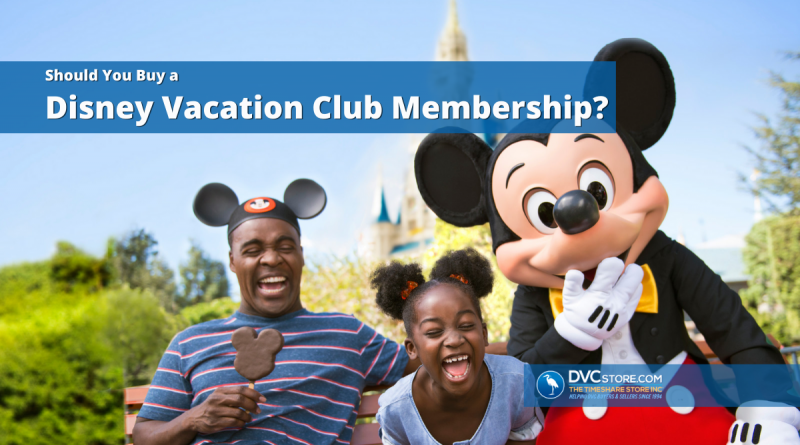 Buy a DVC Membership | Family at Disney with Mickey