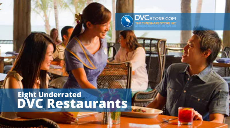 Eight Underrated DVC Restaurants | Couple Eating at Disney Restaurant