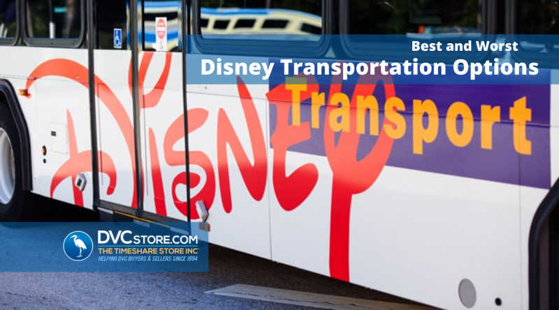 Which DVC Resorts Feature the Best and Worst Transportation Options