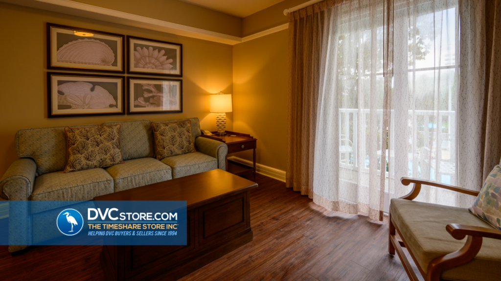 What to Expect When Staying at Beach Club | Disney's Beach Club Villas Living Room What to Expect When Staying at Beach Club | Disney's Beach Club Villas Living Room