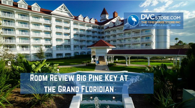 Room Review Big Pine Key at the Grand Floridian