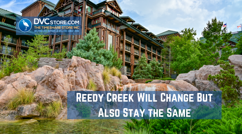 Reedy Creek Will Change But Also Stay the Same