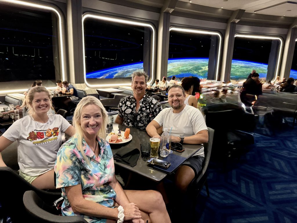 A fun luncheon with her friends at Vacation Club Loans