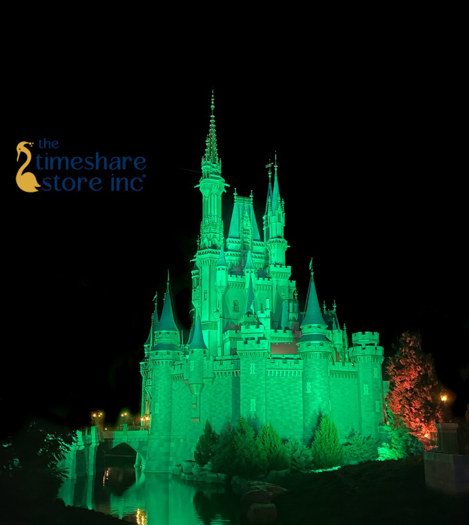 Cinderella's Castle In Ghoulish Green