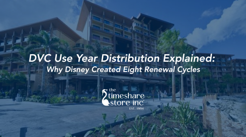DVC Use Year Distributions